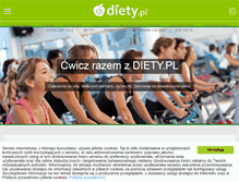Tablet Screenshot of diety.pl